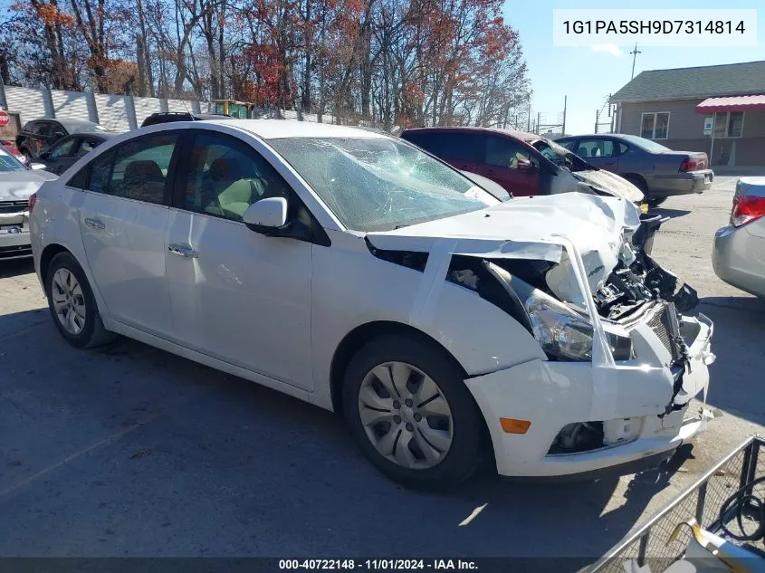 2013 Chevrolet Cruze Ls Auto VIN: 1G1PA5SH9D7314814 Lot: 40722148