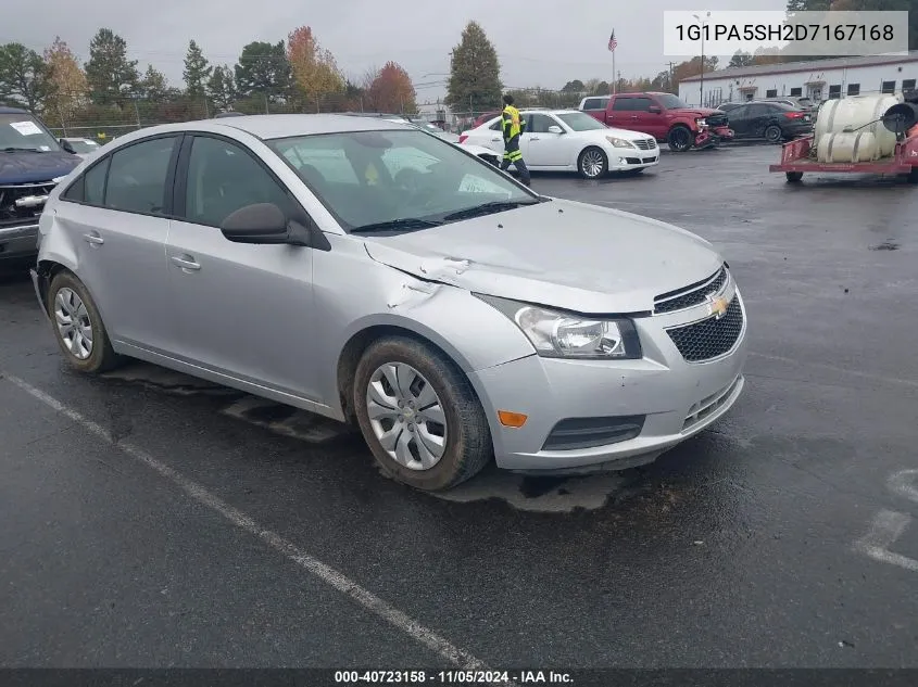 2013 Chevrolet Cruze Ls Auto VIN: 1G1PA5SH2D7167168 Lot: 40723158