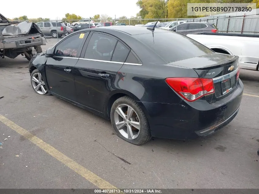 2013 Chevrolet Cruze 2Lt Auto VIN: 1G1PE5SB9D7178250 Lot: 40728713