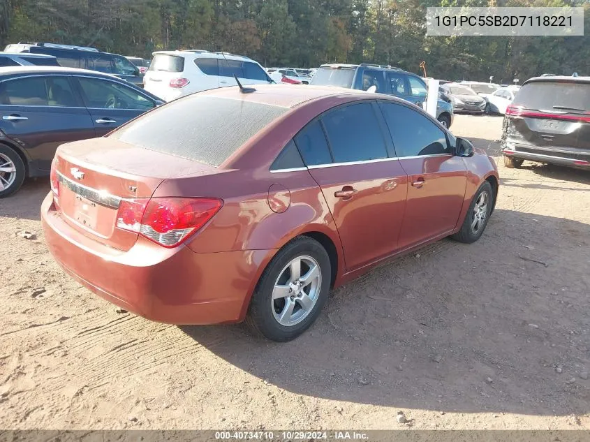 2013 Chevrolet Cruze 1Lt Auto VIN: 1G1PC5SB2D7118221 Lot: 40734710