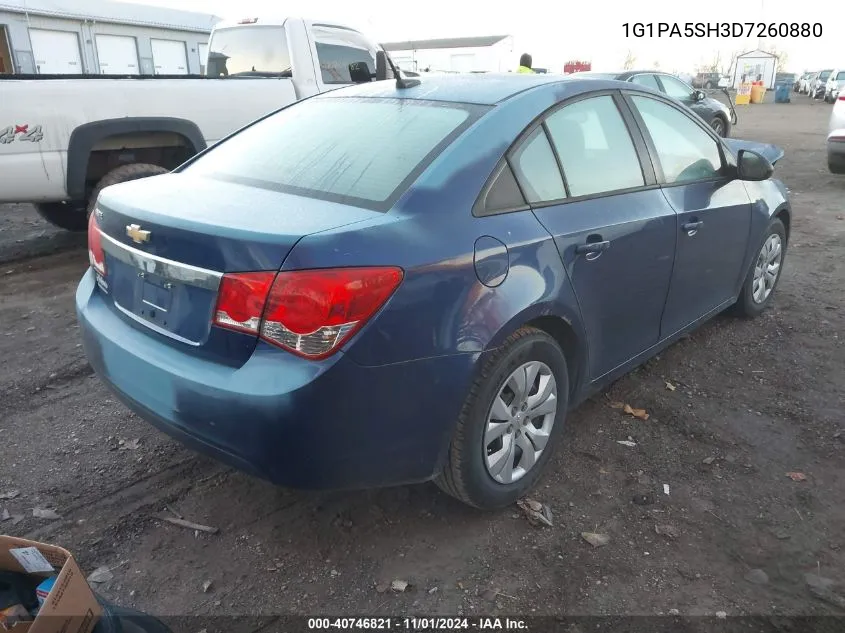 2013 Chevrolet Cruze Ls Auto VIN: 1G1PA5SH3D7260880 Lot: 40746821