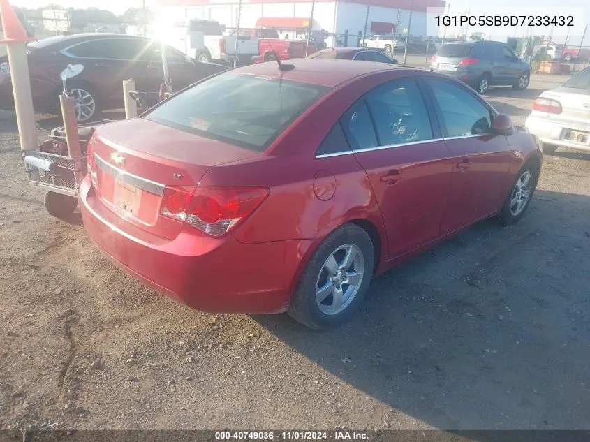 2013 Chevrolet Cruze 1Lt Auto VIN: 1G1PC5SB9D7233432 Lot: 40749036