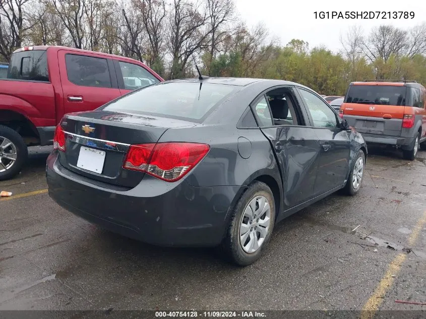 2013 Chevrolet Cruze Ls Auto VIN: 1G1PA5SH2D7213789 Lot: 40754128