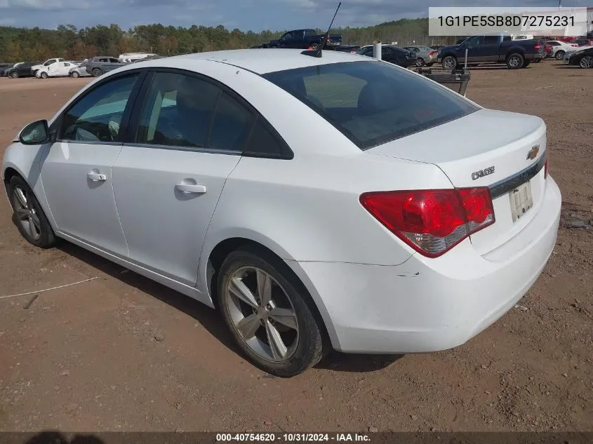 2013 Chevrolet Cruze 2Lt Auto VIN: 1G1PE5SB8D7275231 Lot: 40754620