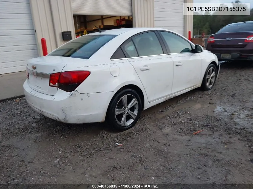 2013 Chevrolet Cruze 2Lt Auto VIN: 1G1PE5SB2D7155375 Lot: 40756835