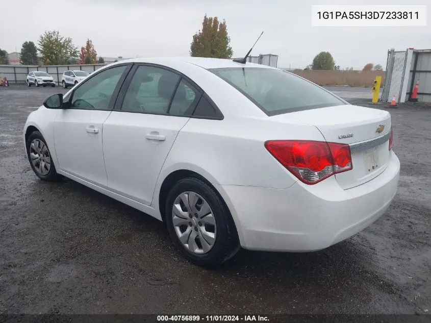 2013 Chevrolet Cruze Ls Auto VIN: 1G1PA5SH3D7233811 Lot: 40756899