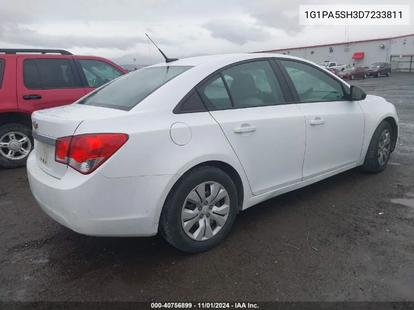 2013 Chevrolet Cruze Ls Auto VIN: 1G1PA5SH3D7233811 Lot: 40756899