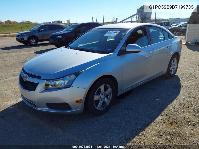 2013 Chevrolet Cruze 1Lt Auto VIN: 1G1PC5SB9D7199735 Lot: 40762971