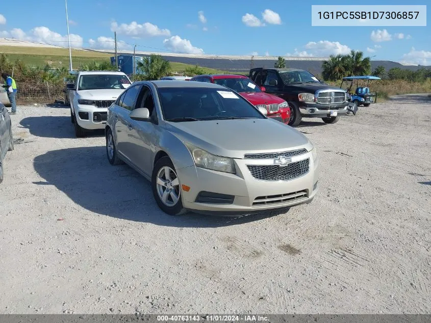 2013 Chevrolet Cruze 1Lt Auto VIN: 1G1PC5SB1D7306857 Lot: 40763143