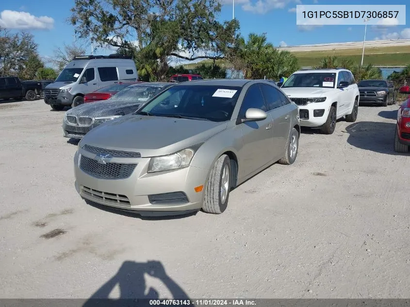 2013 Chevrolet Cruze 1Lt Auto VIN: 1G1PC5SB1D7306857 Lot: 40763143