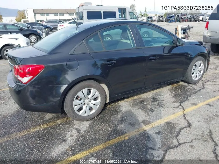 2013 Chevrolet Cruze Ls Auto VIN: 1G1PA5SG3D7238286 Lot: 40767468