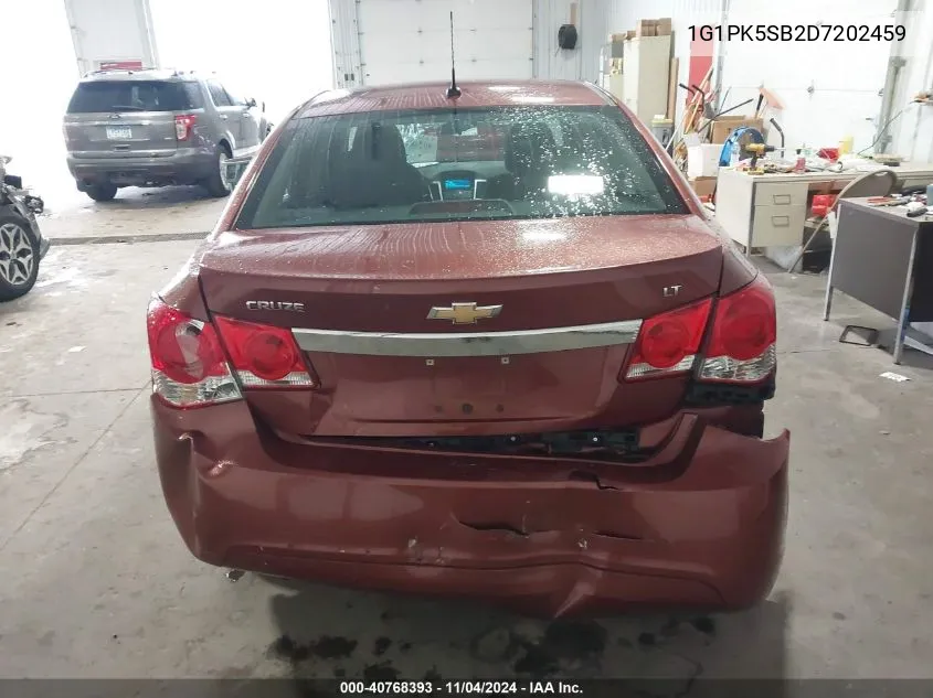 2013 Chevrolet Cruze Lt VIN: 1G1PK5SB2D7202459 Lot: 40768393