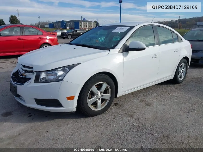 2013 Chevrolet Cruze 1Lt Auto VIN: 1G1PC5SB4D7129169 Lot: 40795960