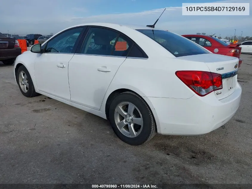 2013 Chevrolet Cruze 1Lt Auto VIN: 1G1PC5SB4D7129169 Lot: 40795960