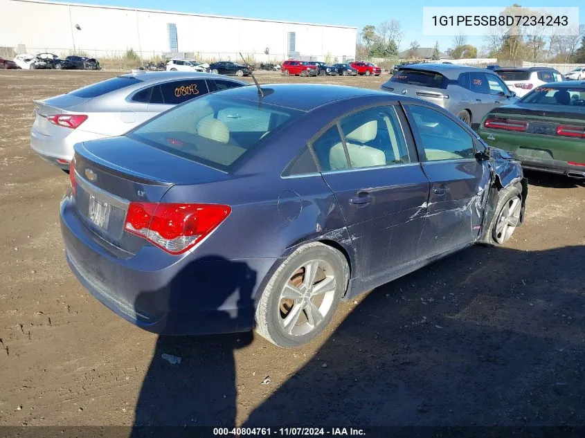 2013 Chevrolet Cruze 2Lt Auto VIN: 1G1PE5SB8D7234243 Lot: 40804761