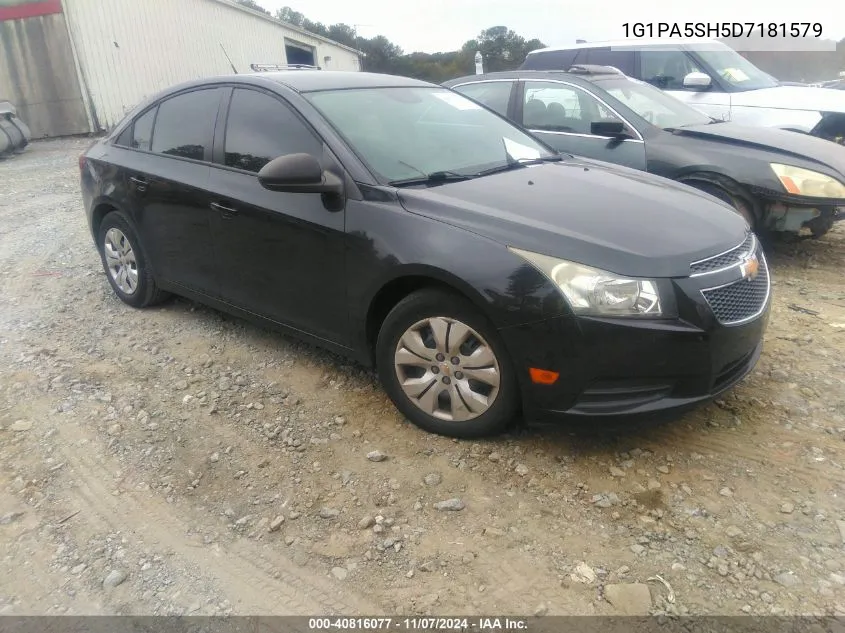 2013 Chevrolet Cruze Ls Auto VIN: 1G1PA5SH5D7181579 Lot: 40816077