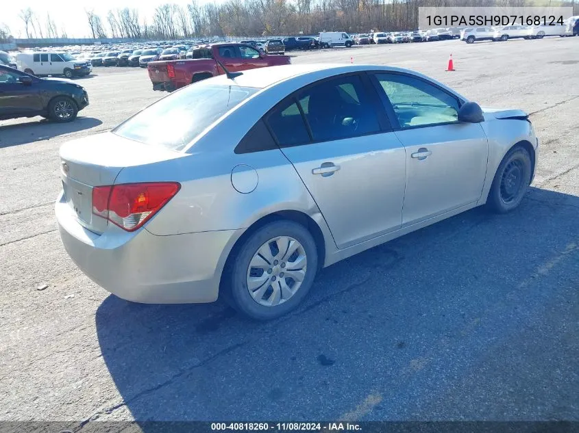 2013 Chevrolet Cruze Ls Auto VIN: 1G1PA5SH9D7168124 Lot: 40818260