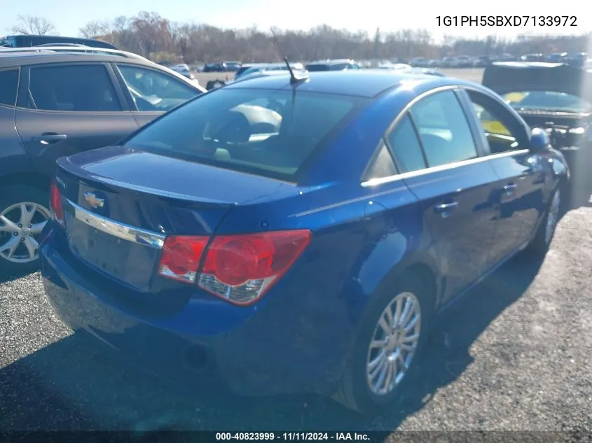 2013 Chevrolet Cruze Eco Auto VIN: 1G1PH5SBXD7133972 Lot: 40823999