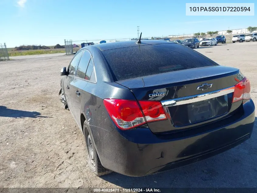 2013 Chevrolet Cruze Ls Auto VIN: 1G1PA5SG1D7220594 Lot: 40825471