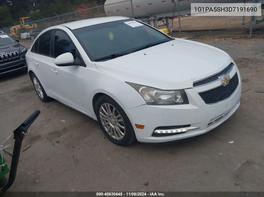 2013 Chevrolet Cruze Ls Auto VIN: 1G1PA5SH3D7191690 Lot: 40830445