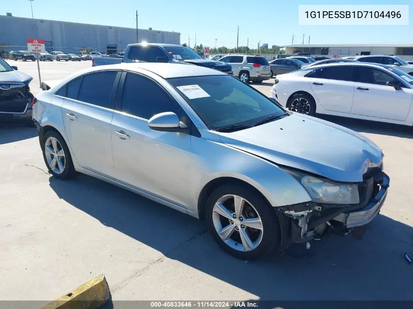 2013 Chevrolet Cruze 2Lt Auto VIN: 1G1PE5SB1D7104496 Lot: 40833646