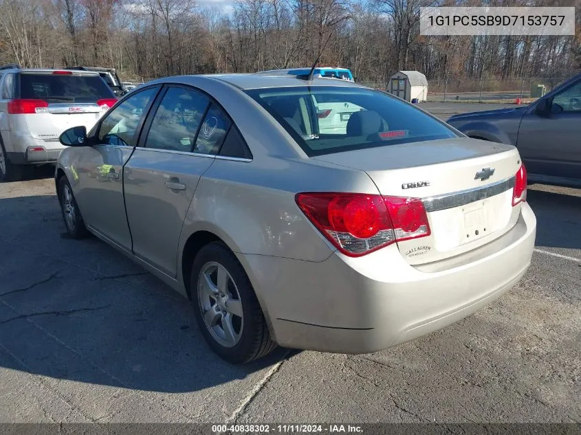 2013 Chevrolet Cruze 1Lt Auto VIN: 1G1PC5SB9D7153757 Lot: 40838302