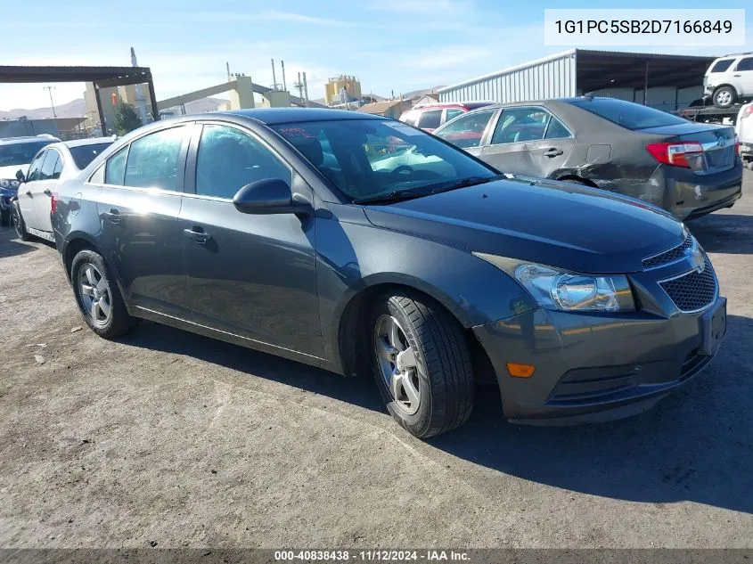 2013 Chevrolet Cruze 1Lt Auto VIN: 1G1PC5SB2D7166849 Lot: 40838438