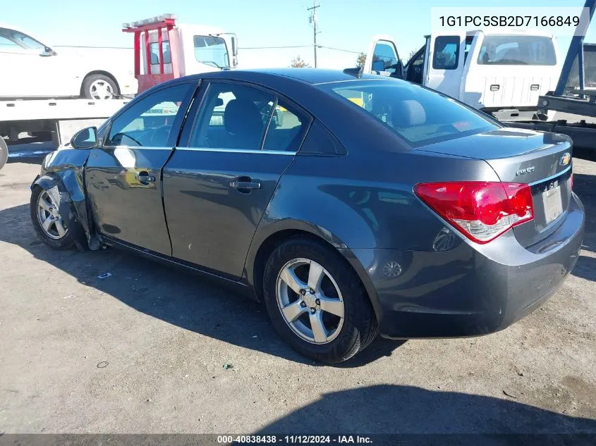 2013 Chevrolet Cruze 1Lt Auto VIN: 1G1PC5SB2D7166849 Lot: 40838438