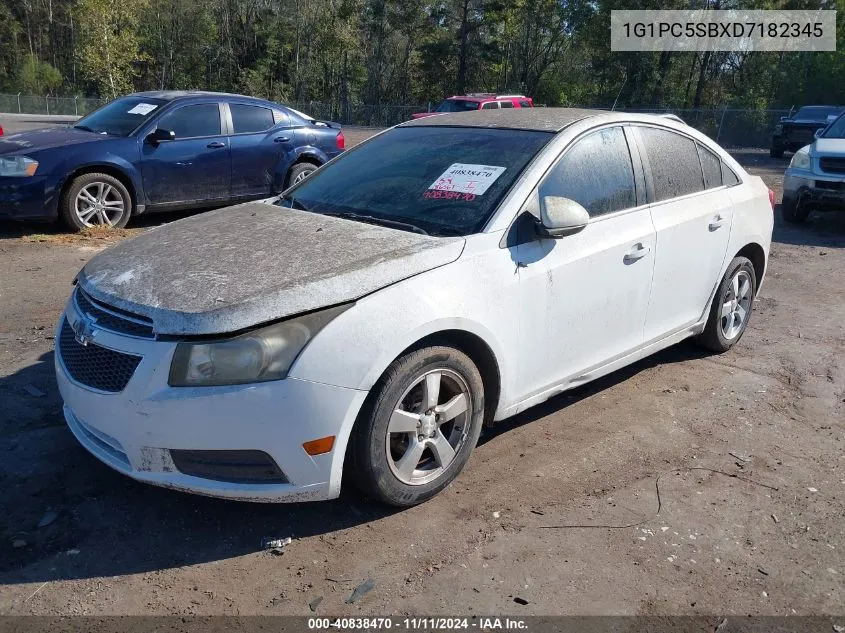 2013 Chevrolet Cruze 1Lt Auto VIN: 1G1PC5SBXD7182345 Lot: 40838470