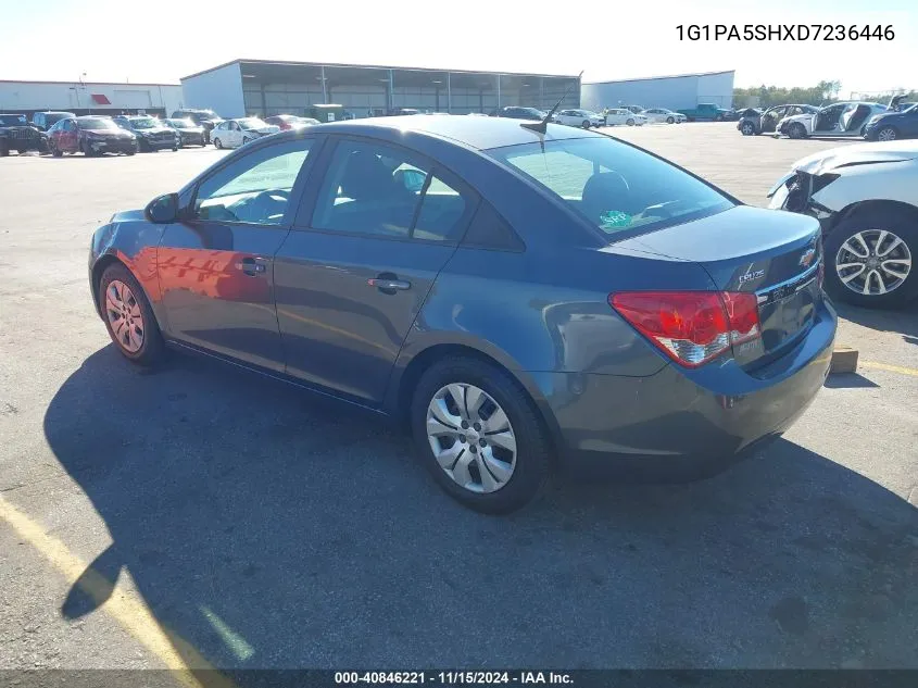 2013 Chevrolet Cruze Ls Auto VIN: 1G1PA5SHXD7236446 Lot: 40846221