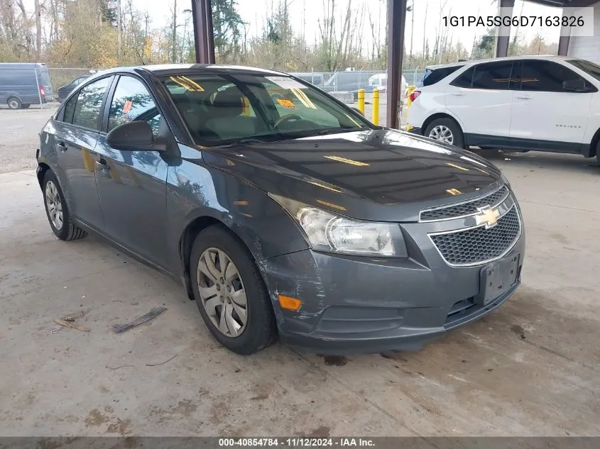 2013 Chevrolet Cruze Ls Auto VIN: 1G1PA5SG6D7163826 Lot: 40854784