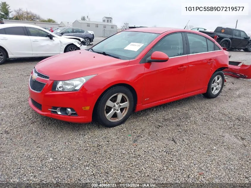 2013 Chevrolet Cruze 1Lt Auto VIN: 1G1PC5SB9D7219577 Lot: 40855723