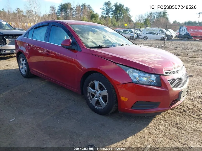 2013 Chevrolet Cruze 1Lt Auto VIN: 1G1PC5SB5D7248526 Lot: 40861898