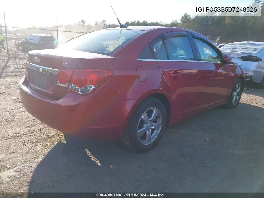 2013 Chevrolet Cruze 1Lt Auto VIN: 1G1PC5SB5D7248526 Lot: 40861898