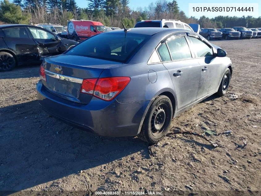 2013 Chevrolet Cruze Ls Auto VIN: 1G1PA5SG1D7144441 Lot: 40883837