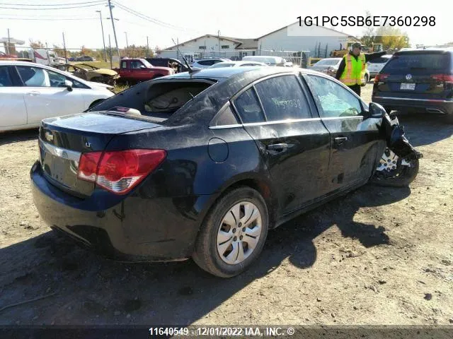 1G1PC5SB6E7360298 2014 Chevrolet Cruze Lt