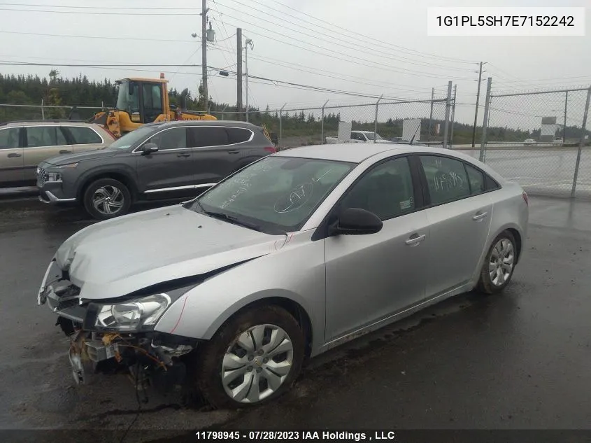 2014 Chevrolet Cruze Ls VIN: 1G1PL5SH7E7152242 Lot: 11798945