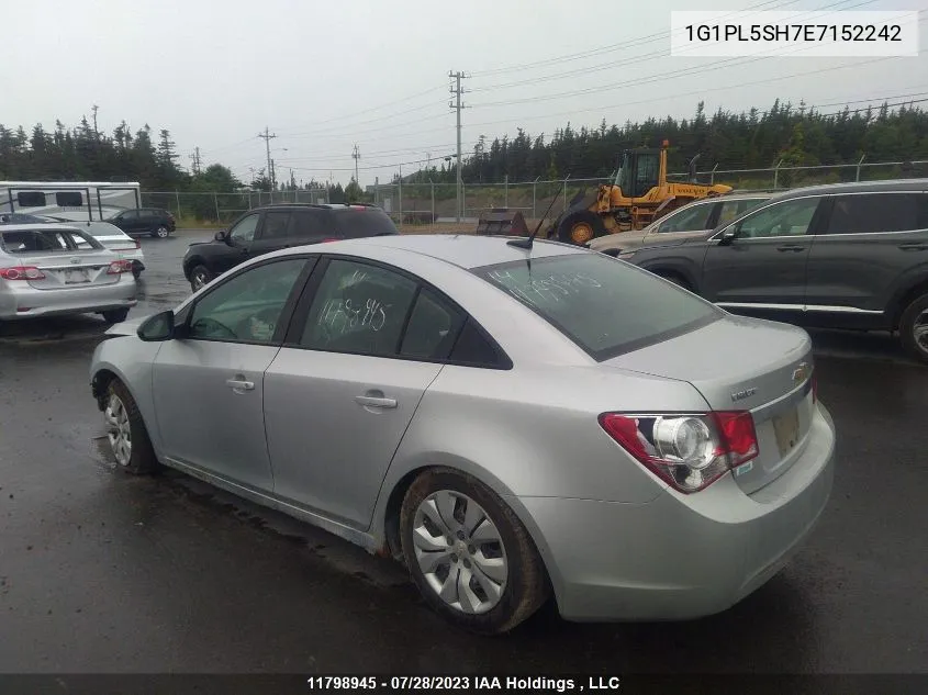 2014 Chevrolet Cruze Ls VIN: 1G1PL5SH7E7152242 Lot: 11798945