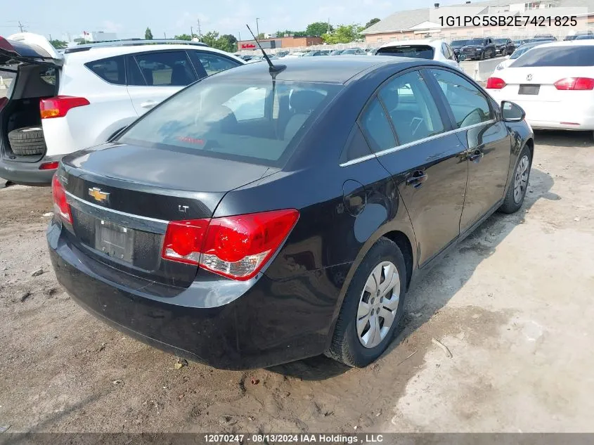 2014 Chevrolet Cruze Lt VIN: 1G1PC5SB2E7421825 Lot: 12070247