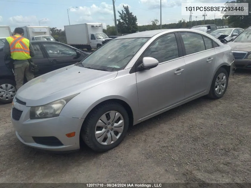 2014 Chevrolet Cruze VIN: 1G1PC5SB3E7293448 Lot: 12071710