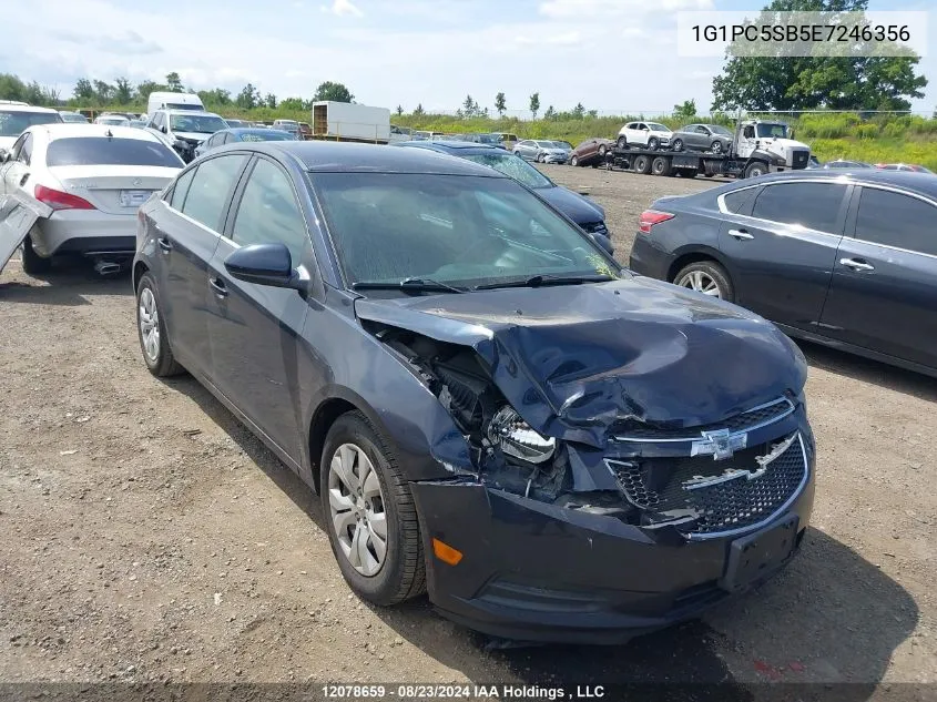 2014 Chevrolet Cruze VIN: 1G1PC5SB5E7246356 Lot: 12078659