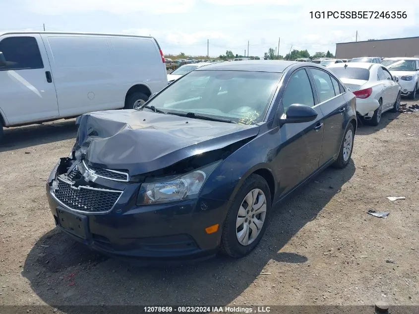 2014 Chevrolet Cruze VIN: 1G1PC5SB5E7246356 Lot: 12078659