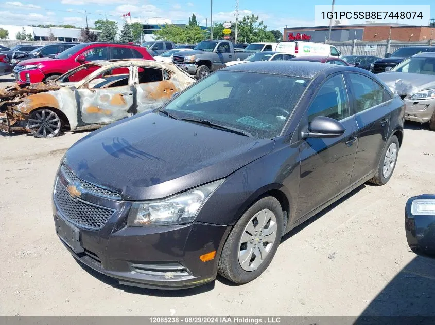 2014 Chevrolet Cruze VIN: 1G1PC5SB8E7448074 Lot: 12085238