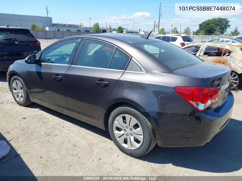 2014 Chevrolet Cruze VIN: 1G1PC5SB8E7448074 Lot: 12085238