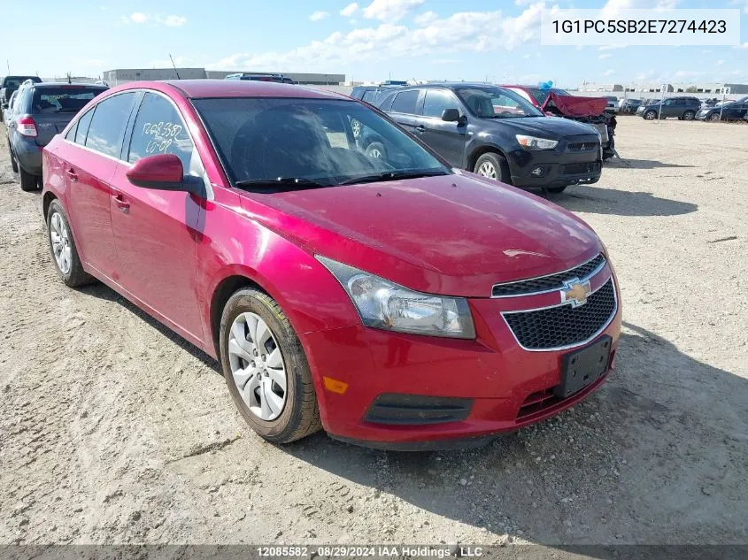 2014 Chevrolet Cruze VIN: 1G1PC5SB2E7274423 Lot: 12085582