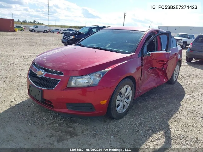 1G1PC5SB2E7274423 2014 Chevrolet Cruze