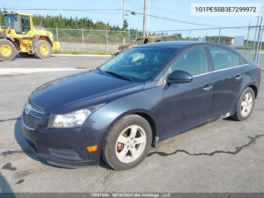 2014 Chevrolet Cruze VIN: 1G1PE5SB3E7299972 Lot: 12097609