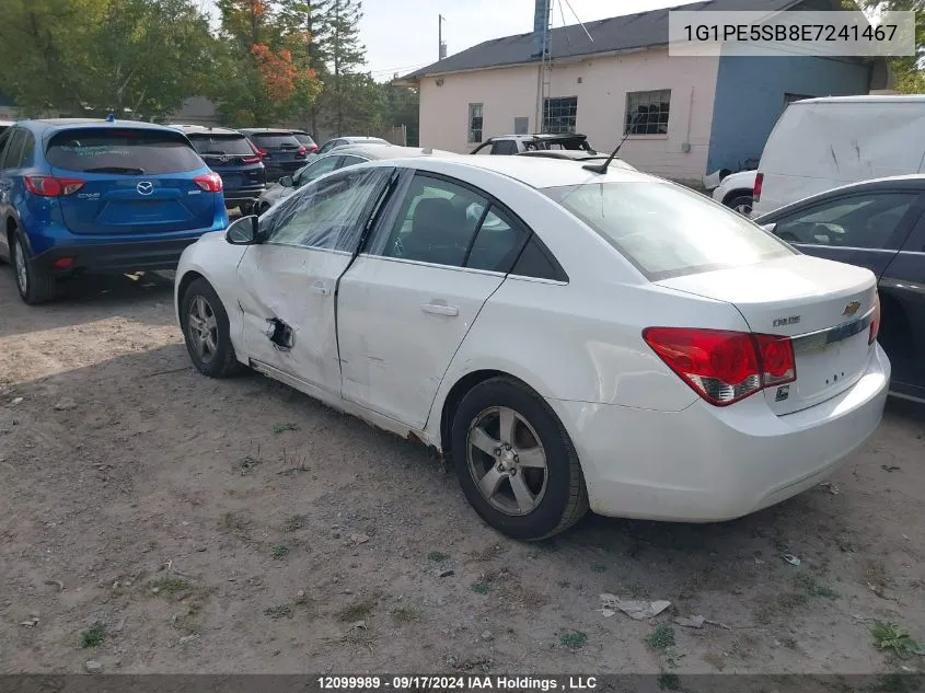 1G1PE5SB8E7241467 2014 Chevrolet Cruze