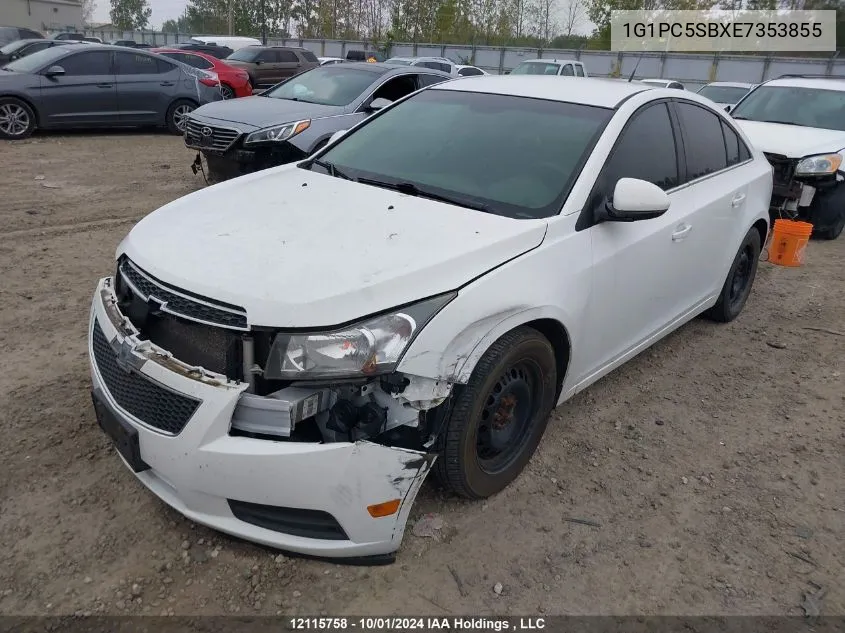 1G1PC5SBXE7353855 2014 Chevrolet Cruze