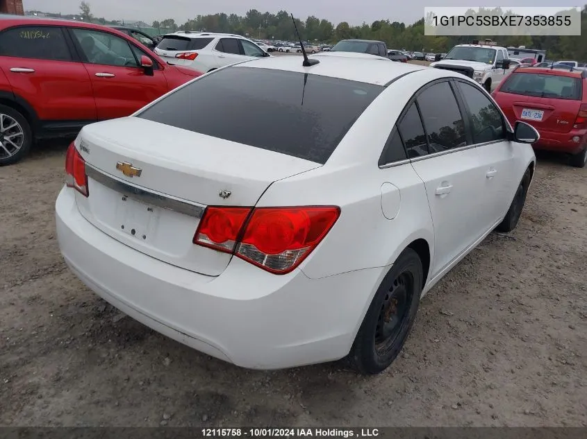 1G1PC5SBXE7353855 2014 Chevrolet Cruze